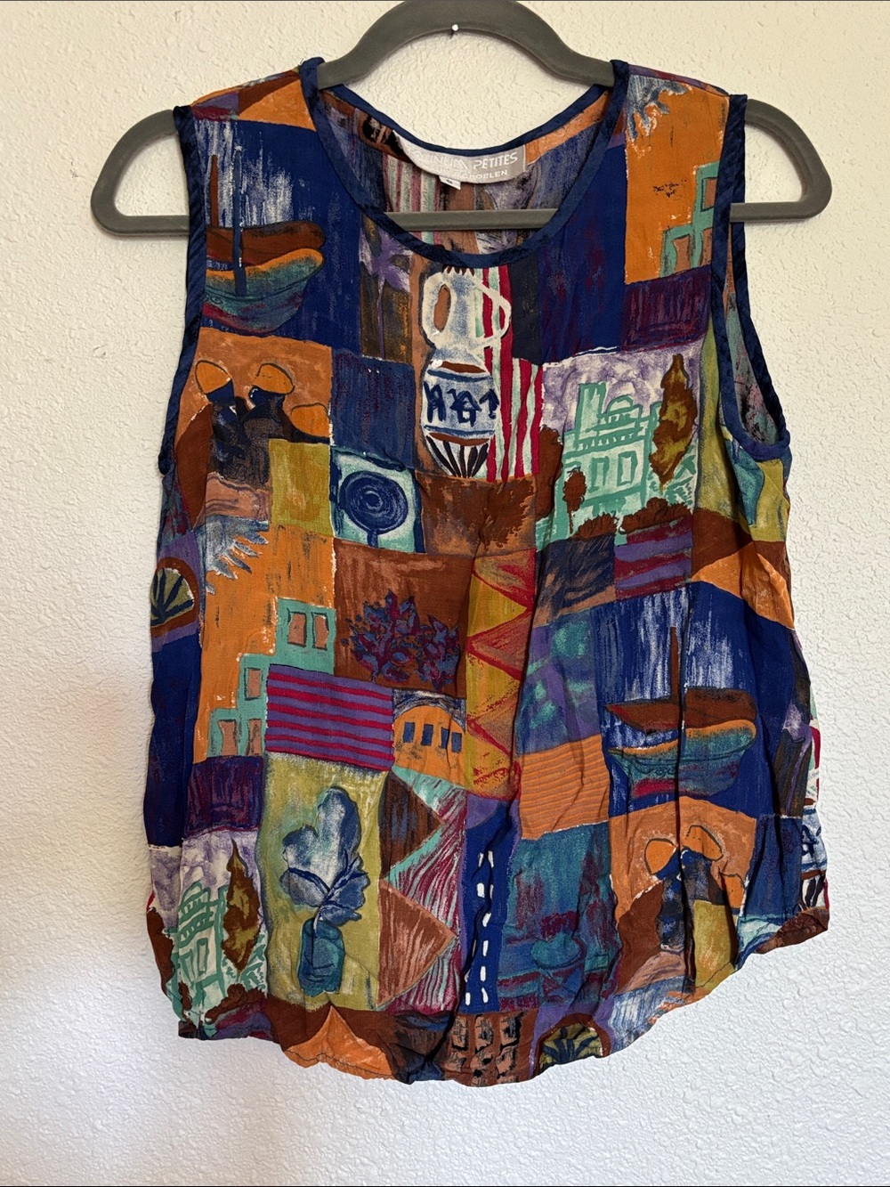 VTG Wearable art tank top